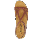 Naot Women's Dorith Sandal - Soft Chestnut Leather
