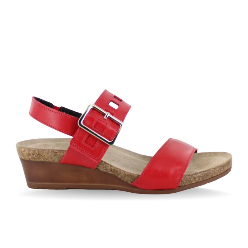 Naot Women's Dynasty - Red Kiss Leather