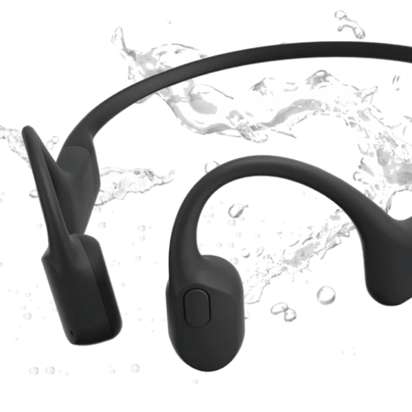 Shokz OpenRun Open-Ear Wireless Endurance Headphones - Black